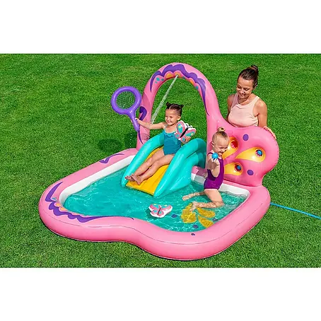 Bestway  Planschbecken Wasserspielcenter Schmetterling
