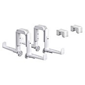 Lechuza Balconera Balkonkastenhalter Duo (Kunststoff, Weiß, Passend für: alle Balconera Größen) | BAUHAUS