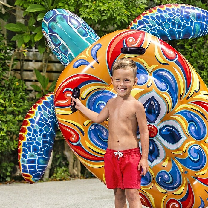 Bestway Plavalna blazina Mediterranean Turtle  (186 x 168 x 42 cm, Večbarvna) | 8308 - Aufblasartikel | ICIC - Pools / Whirlpools Zubehör | ICI - Pools & Zubehör | IC - Freizeit im Garten | I - Stadtgarten | BAUHAUS