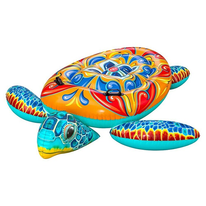 Bestway Plavalna blazina Mediterranean Turtle  (186 x 168 x 42 cm, Večbarvna) | 8308 - Aufblasartikel | ICIC - Pools / Whirlpools Zubehör | ICI - Pools & Zubehör | IC - Freizeit im Garten | I - Stadtgarten | BAUHAUS