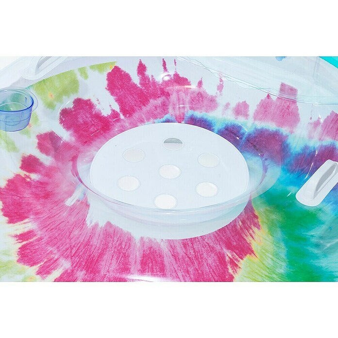 Bestway Plavalni obroč Tie Dye Deluxe  (Večbarvna, Premer: 118 cm) | 8308 - Aufblasartikel | ICIC - Pools / Whirlpools Zubehör | ICI - Pools & Zubehör | IC - Freizeit im Garten | I - Stadtgarten | BAUHAUS