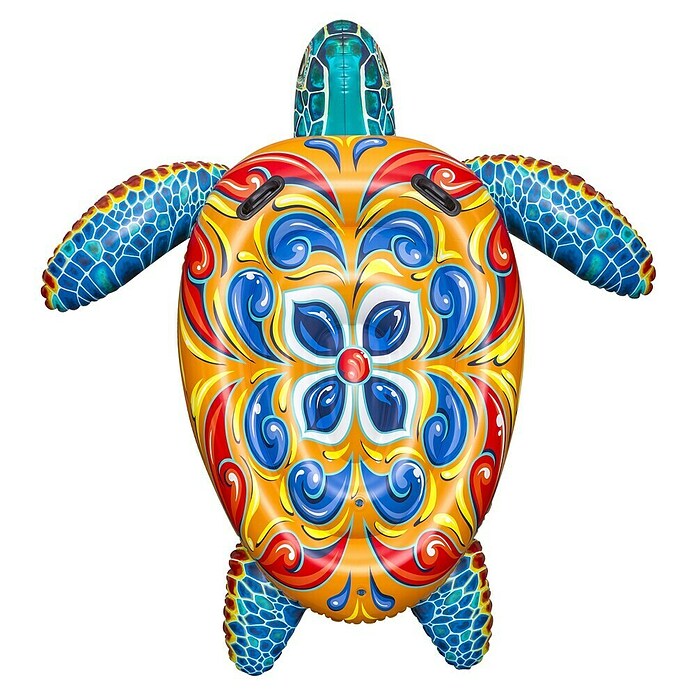 Bestway Plavalna blazina Mediterranean Turtle  (186 x 168 x 42 cm, Večbarvna) | 8308 - Aufblasartikel | ICIC - Pools / Whirlpools Zubehör | ICI - Pools & Zubehör | IC - Freizeit im Garten | I - Stadtgarten | BAUHAUS