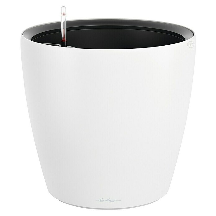 Lechuza Classico Pflanztopf Color LS (Außenmaß (Ø x H): 28 x 26 cm, Kunststoff, Weiß) | BAUHAUS