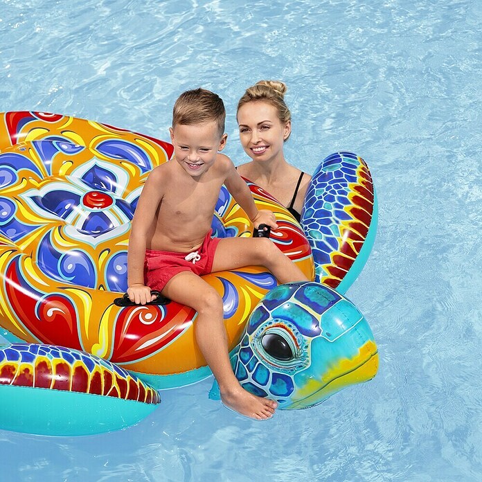 Bestway Plavalna blazina Mediterranean Turtle  (186 x 168 x 42 cm, Večbarvna) | 8308 - Aufblasartikel | ICIC - Pools / Whirlpools Zubehör | ICI - Pools & Zubehör | IC - Freizeit im Garten | I - Stadtgarten | BAUHAUS