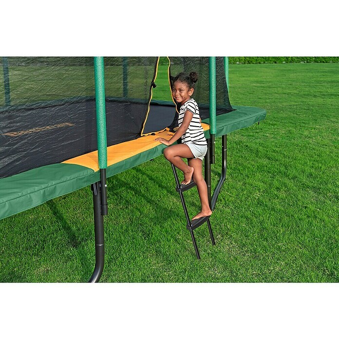 Bestway Lestev za trampolin Xtreme Air  (Š x V: 35 x 101 cm, Jeklo, Črna, Ustrezno za: Trampolini premera od 3,66 m do 4,57 m) | 8306 - Kinderspielgeräte Metall | ICHA - Kinderspielgeräte | ICH - Kinderspielgeräte | IC - Freizeit im Garten | I - Stadtgarten | BAUHAUS