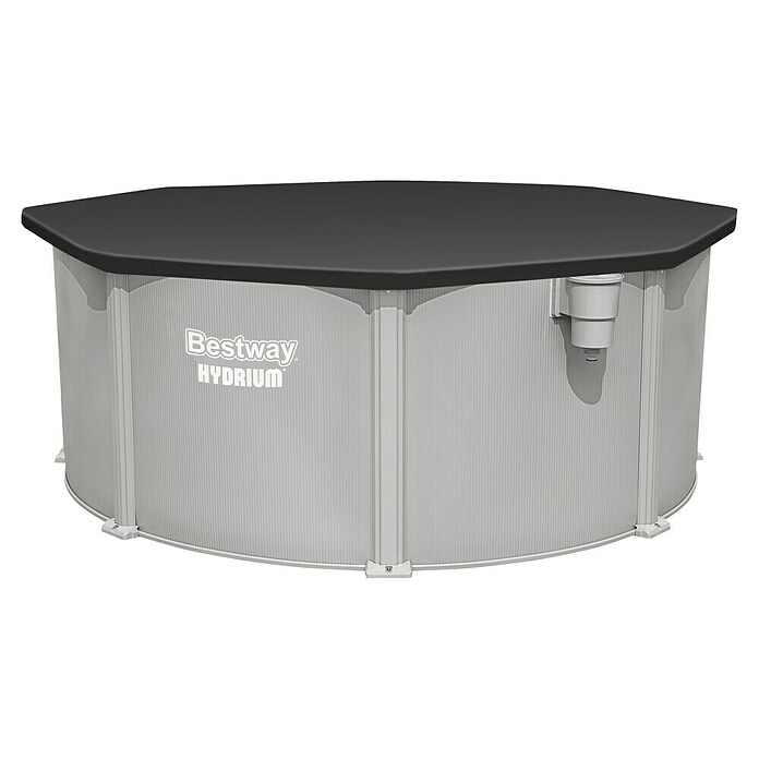 Bestway Opzetzwembad Hydrium Set 305 (Ø x h: 305 x 122 cm, Grijs, 7.630 l) | BAUHAUS