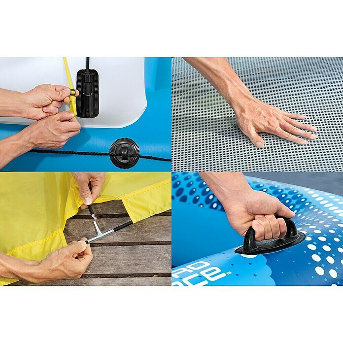 Bestway Plavalni otok Hydro Force® Summer Oasis  (Do x Š x V: 305 x 186 x 58 cm) | 8308 - Aufblasartikel | ICIC - Pools / Whirlpools Zubehör | ICI - Pools & Zubehör | IC - Freizeit im Garten | I - Stadtgarten | BAUHAUS