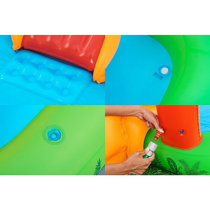 Bestway Napihljiv bazenček Jurassic Splash  (241 x 140 x 137 cm) | 8308 - Aufblasartikel | ICIC - Pools / Whirlpools Zubehör | ICI - Pools & Zubehör | IC - Freizeit im Garten | I - Stadtgarten | BAUHAUS