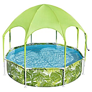 Bestway Kinderzwembad Steel Pro Splash-in-Shade (Ø x h: 244 x 51 cm)