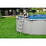 Bestway Opzetzwembad Hydrium Set 500 (l x b x h: 500 x 366 x 122 cm, Grijs, 16.296 l) | BAUHAUS