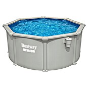 Bestway Opzetzwembad Hydrium Set 305 (Ø x h: 305 x 122 cm, Grijs, 7.630 l) | BAUHAUS