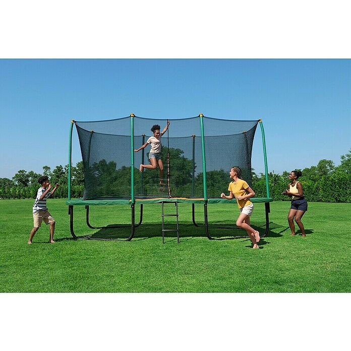 Bestway Trampolin Xtreme Air  (D x Š x V: 457 x 274 x 283 cm, Zelena, Crna) | BAUHAUS