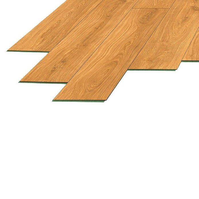 LOGOCLIC Laminado Hidro Roble Linn (1.380 x 191 x 12 mm, Marrón, AC5) | BAUHAUS