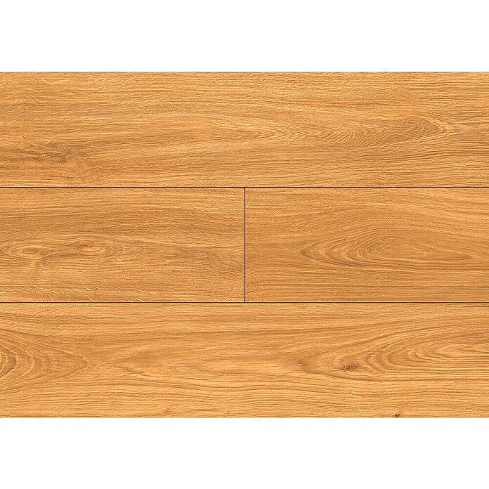 LOGOCLIC Laminado Hidro Roble Linn (1.380 x 191 x 12 mm, Marrón, AC5) | BAUHAUS