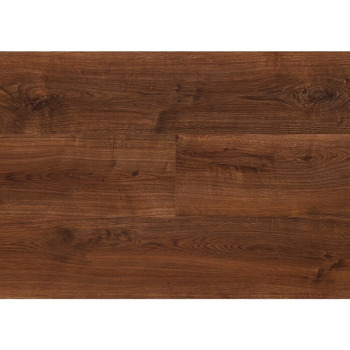 LOGOCLIC Laminado Roble Arabica (1.380 x 193 x 8 mm, Marrón, AC4) | BAUHAUS