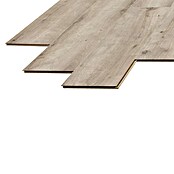 LOGOCLIC Laminado Hidro Roble Portofino (1.380 x 191 x 8 mm, Marrón, AC4, Resistente al agua) | BAUHAUS