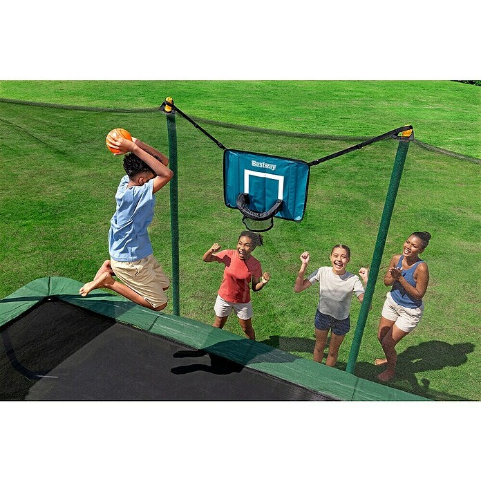 Bestway Košarkarski koš za trampolin Xtreme Air  (Š x V: 61 x 46 cm, Modra, Črna) | 8306 - Kinderspielgeräte Metall | ICHA - Kinderspielgeräte | ICH - Kinderspielgeräte | IC - Freizeit im Garten | I - Stadtgarten | BAUHAUS