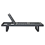 Gartenbank Fargo (B x T x H: 210 x 73 x 96 cm, Aluminium, SDP, Grau) | BAUHAUS