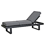 Gartenbank Fargo (B x T x H: 210 x 73 x 96 cm, Aluminium, SDP, Grau) | BAUHAUS