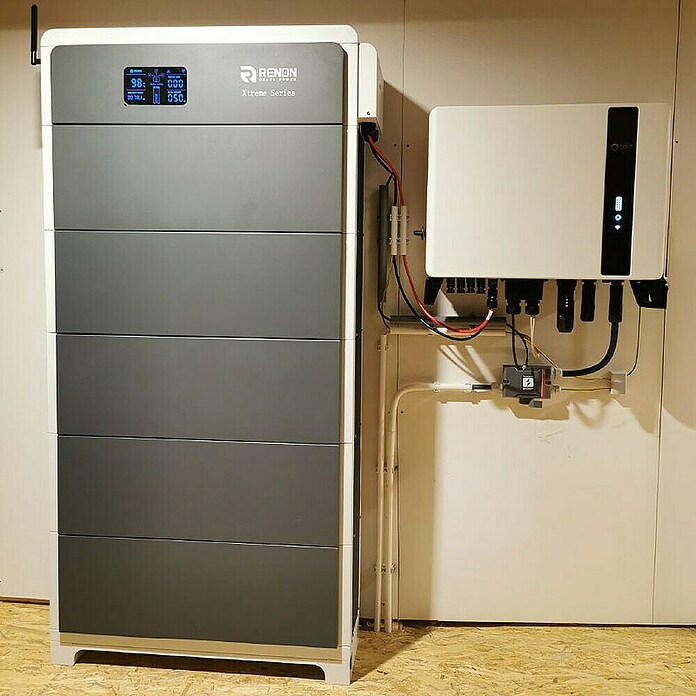 Renon Thuisbatterij Xtreme HV 25 kWh (25 kWh, zonder omvormer) | BAUHAUS