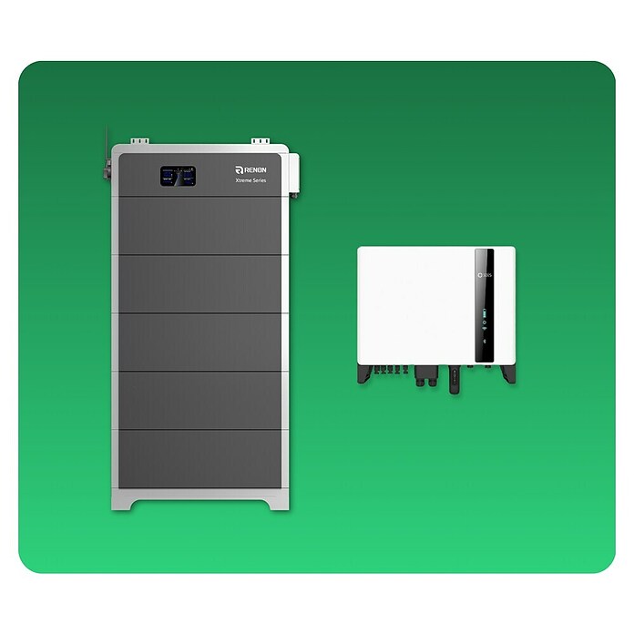 Renon Thuisbatterij set Xtreme HV 25 kWh (25 kWh, + 10 kW omvormer) | BAUHAUS