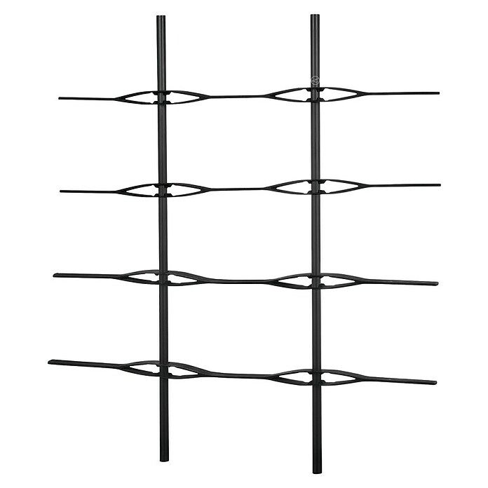 Lechuza Cottage Rankgitter (B x H: 113 x 170 cm, Schwarz, Passend für: Cottage Trio 40) | BAUHAUS