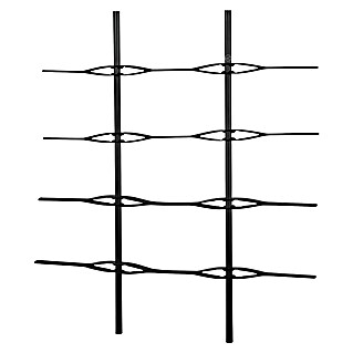 Lechuza Cottage Rankgitter (B x H: 113 x 170 cm, Schwarz, Passend für: Cottage Trio 40)