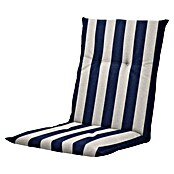 Madison Blazina za stol z nizkim naslonom Amora  (105 x 50 x 6 cm, Bela, Modra) | 8294 - Sitzkissen Outdoor | ICEB - Auflagen Kissen | ICE - Outdoorkissen/Auflagen | IC - Freizeit im Garten | I - Stadtgarten | BAUHAUS
