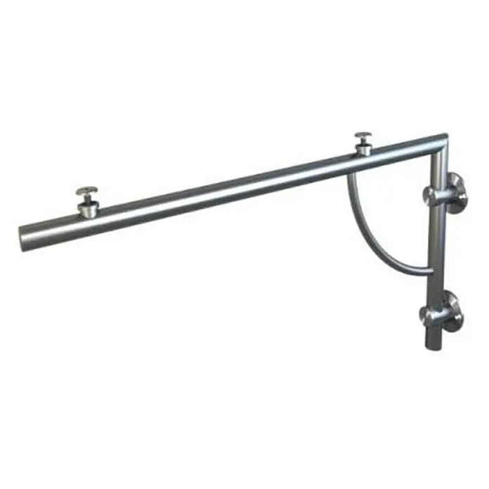 Glaszentrum Hagen Vordach - 120 x 90 x 45 cm, Silber