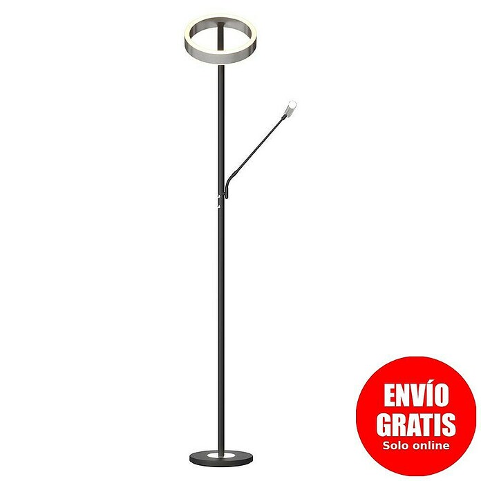Tween Light Lámpara de pie LED Orlando (Altura: 180 cm, Cromo, Cromo, Blanco cálido) | BAUHAUS