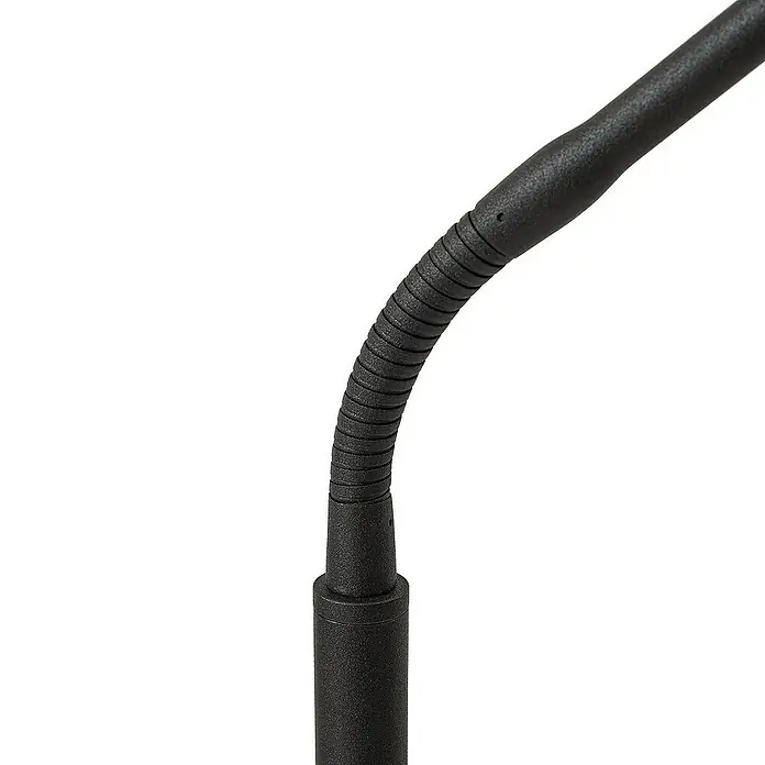 Lindby Stehleuchte Elvyn - Höhe: 150 cm, schwarz, schwarz