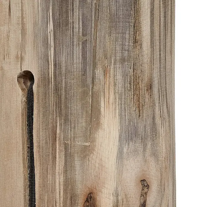 Lucande Stehleuchte Jorvan - Holz hell, E27