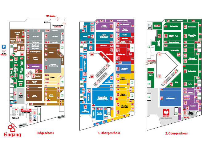 Lageplan vom Fachcentrum Wien Ottakring