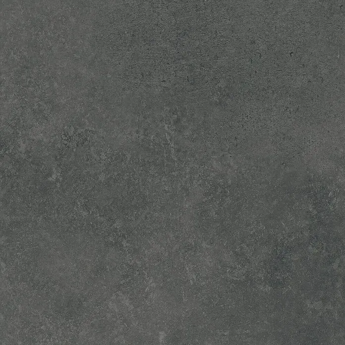 DryTile Feinsteinzeugfliese Studio Asphalt - 30 x 60 cm, Anthrazit, Matt - Dunkelgraue, texturierte Oberfläche mit matter Beschaffenheit.