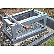 Christoph Fundamentstein Energy (100 x 11 x 17 cm, Beton, Anthrazit) | BAUHAUS