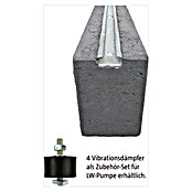 Christoph Fundamentstein Energy (100 x 11 x 17 cm, Beton, Anthrazit) | BAUHAUS