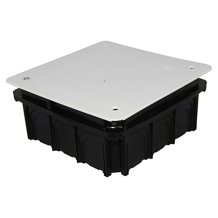 Razvodna doza za votle stene PSM  (100 x 100 mm, Plastika, Črna) | 3317 - Unterputzdosen und Federdeckel | CBFC - Schalter/Abzweigdosen | CBF - Hausinstallation | CB - Elektroinstallation | C - Elektro | BAUHAUS