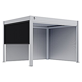 Paragon Outdoor Seitenteil Grand Tuscan (Grau, Kunststoff, Passend für: Pergola Grand Tuscan 10)