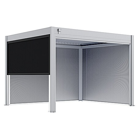 Paragon Outdoor Seitenteil Grand Tuscan (Grau, Kunststoff, Passend für: Pergola Grand Tuscan 10)