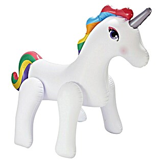 Sprinkler - Wasserspielzeug Einhorn (L x B x H: 284 x 127 x 211 cm, Weiß)