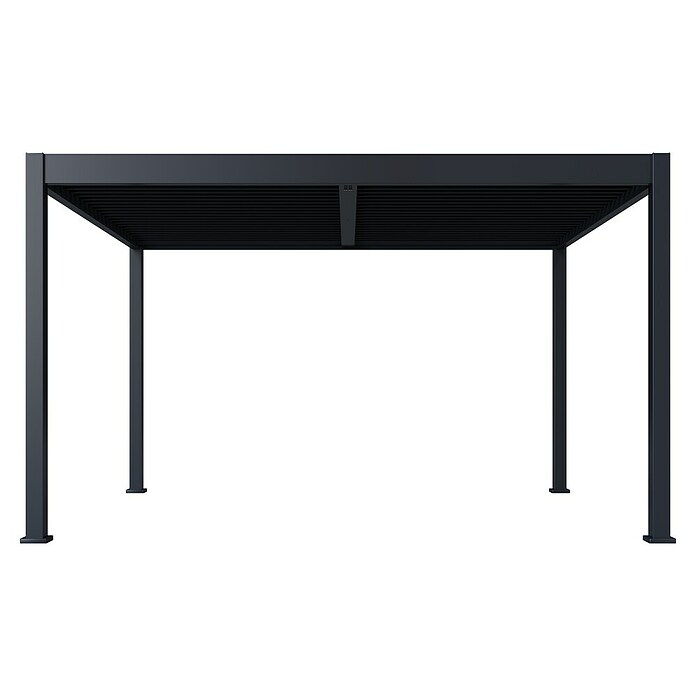 Paragon Outdoor Pergola Grand Tuscan 1214 (Anthrazit, Metall, L x B x H: 370 x 433 x 256 cm) | BAUHAUS