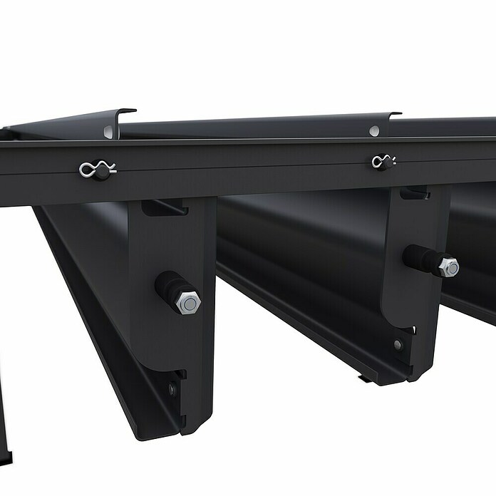 Paragon Outdoor Pergola Grand Tuscan 1012 (Anthrazit, Metall, L x B x H: 310 x 370 x 256 cm) | BAUHAUS