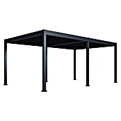 Paragon Outdoor Pergola Grand Tuscan 1220 (Anthrazit, Metall, L x B x H: 599,2 x 370 x 256 cm) | BAUHAUS