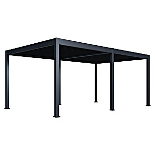Paragon Outdoor Pergola Grand Tuscan 1220 (Anthrazit, Metall, L x B x H: 599,2 x 370 x 256 cm)