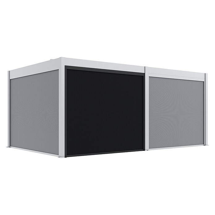 Paragon Outdoor Seitenteil Grand Tuscan (Grau, Kunststoff, Passend für: Pergola Grand Tuscan 10) | BAUHAUS
