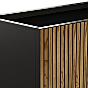 Herstera Garden Pflanzkasten Deco Planter (Außenmaß (L x B x H): 100 x 50 x 50 cm, Holz, Schwarz, Natur) | BAUHAUS