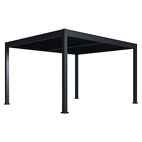 Paragon Outdoor Pergola Grand Tuscan 1214 (Anthrazit, Metall, L x B x H: 370 x 433 x 256 cm)