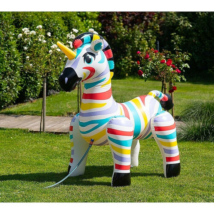 Sprinkler - Wasserspielzeug Zebra (L x B x H: 157 x 94 x 157 cm, Mehrfarbig) | BAUHAUS