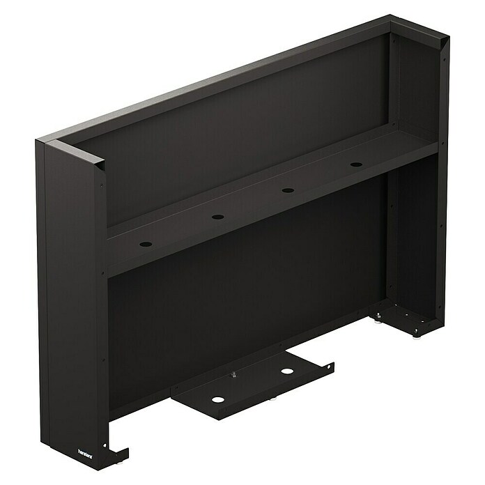 Herstera Garden Pflanzkasten Deco Planter (Außenmaß (L x B x H): 120 x 25 x 80 cm, Holz, Schwarz, Natur) | BAUHAUS
