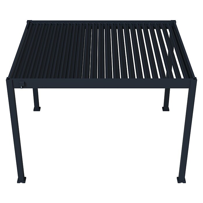 Paragon Outdoor Pergola Grand Tuscan 1012 (Anthrazit, Metall, L x B x H: 310 x 370 x 256 cm) | BAUHAUS
